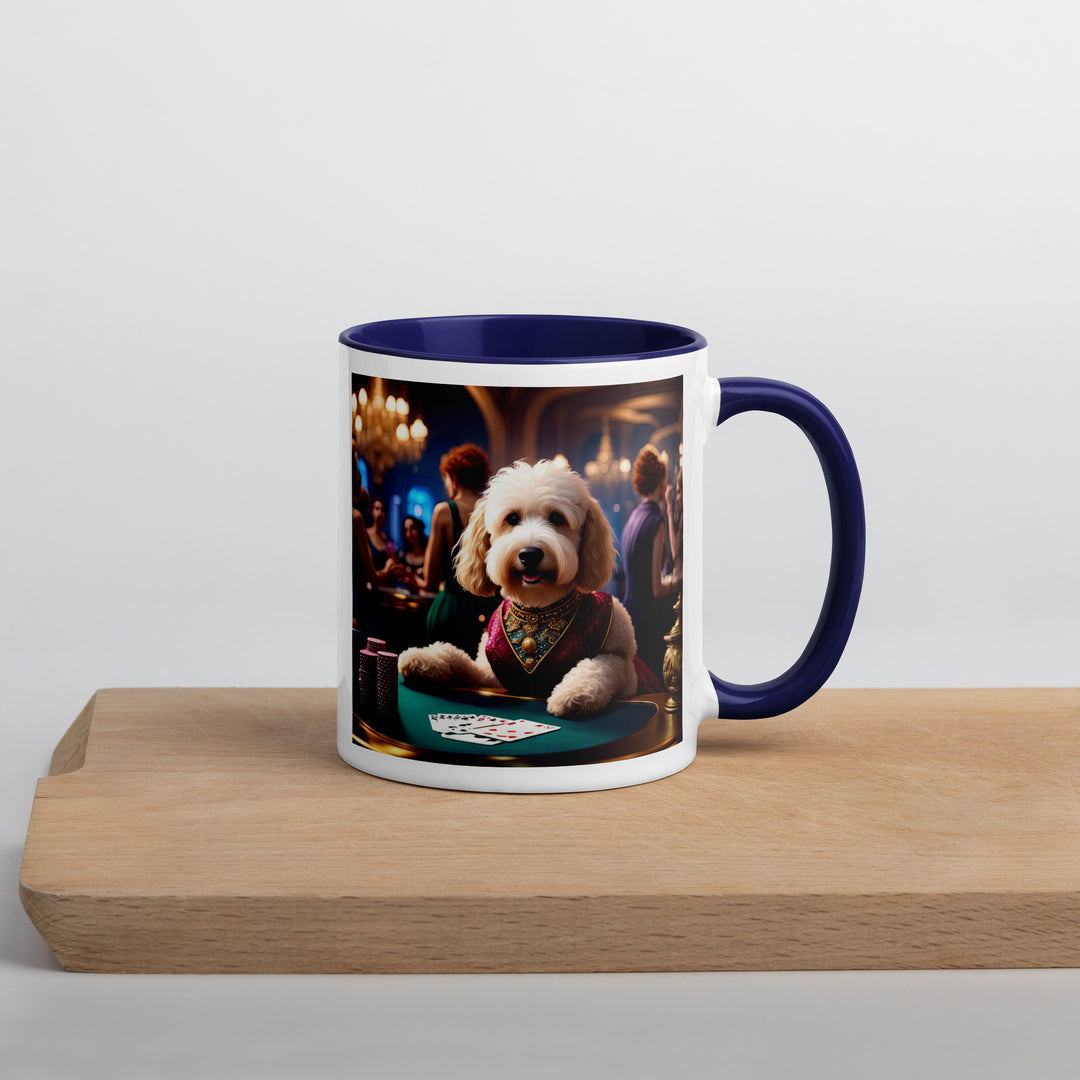 Goldendoodle- Mug with Color Inside v20