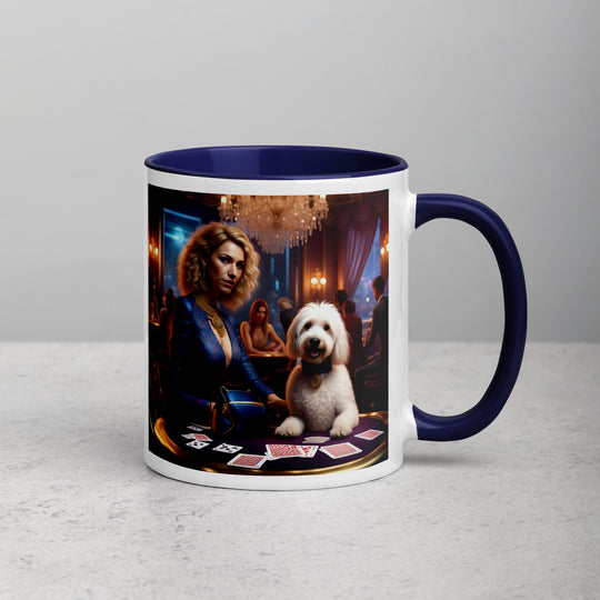 Goldendoodle- Mug with Color Inside v22