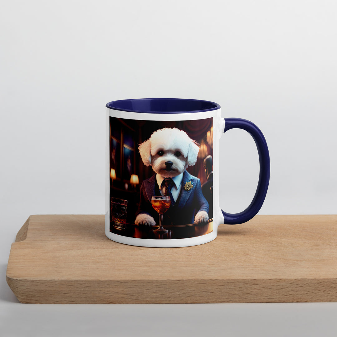 Maltipoo General- Mug with Color Inside v8