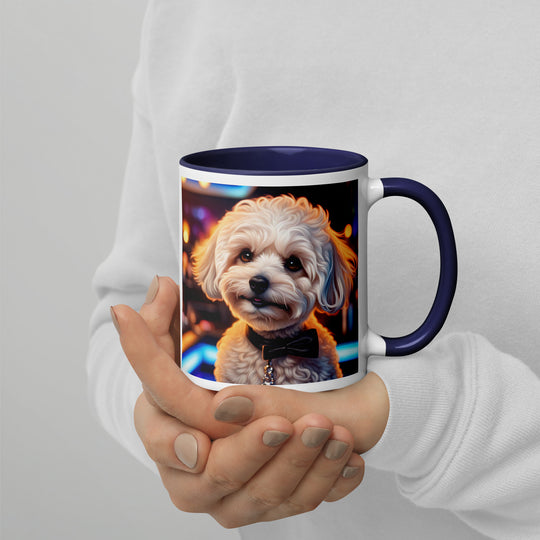 Maltipoo General- Mug with Color Inside v14