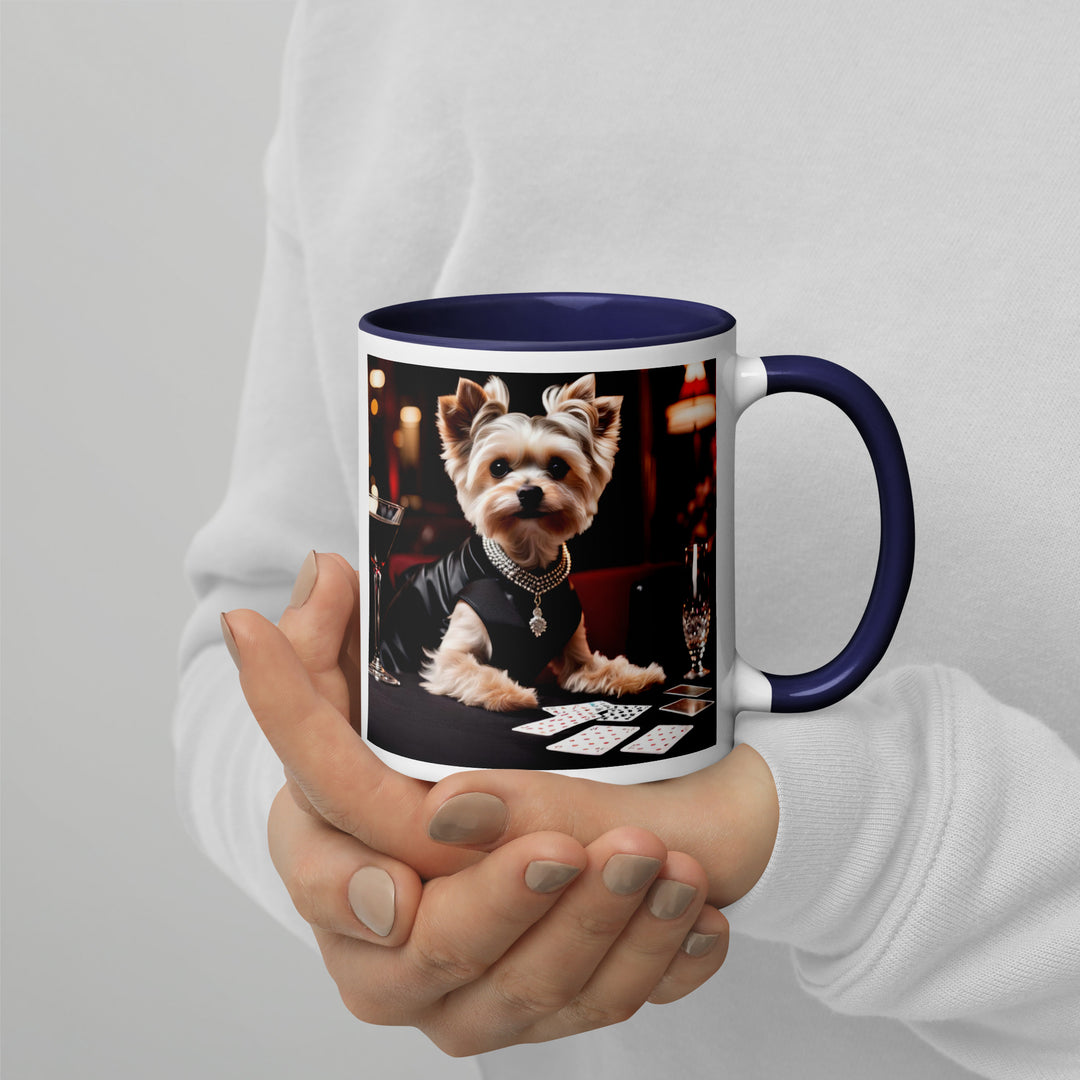 Morkie General- Mug with Color Inside v4