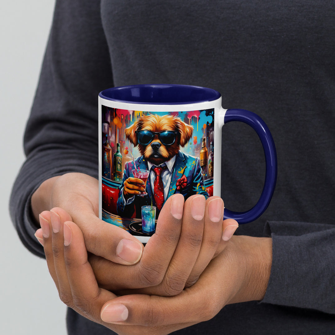 Pekapoo General- Mug with Color Inside