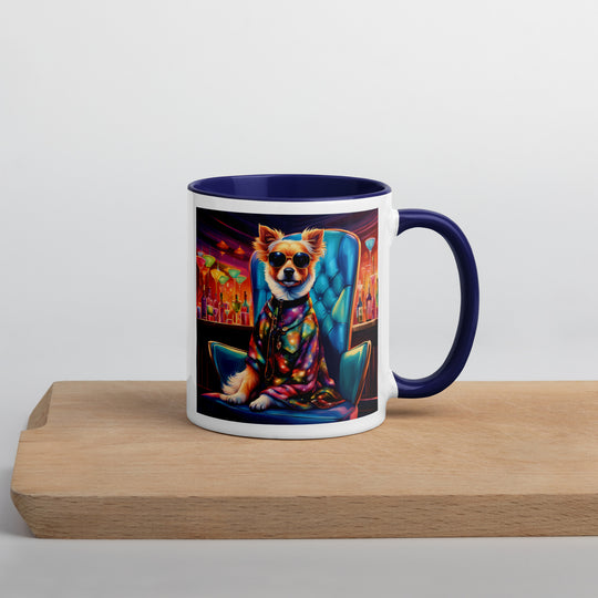 Pekapoo General- Mug with Color Inside v7