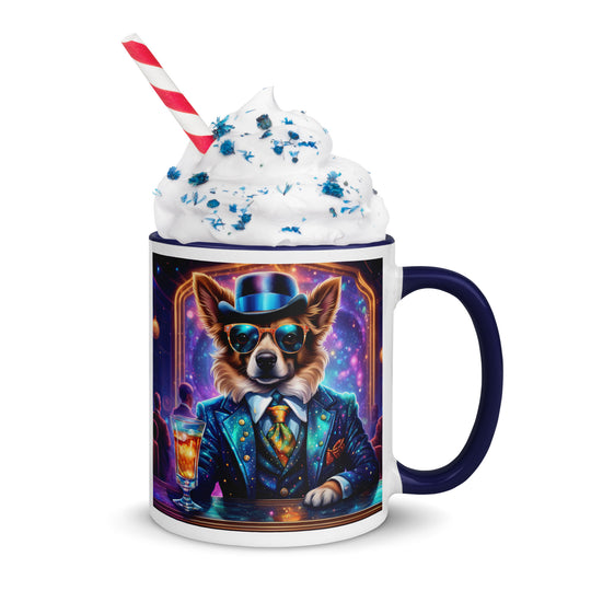 Pekapoo General- Mug with Color Inside v11