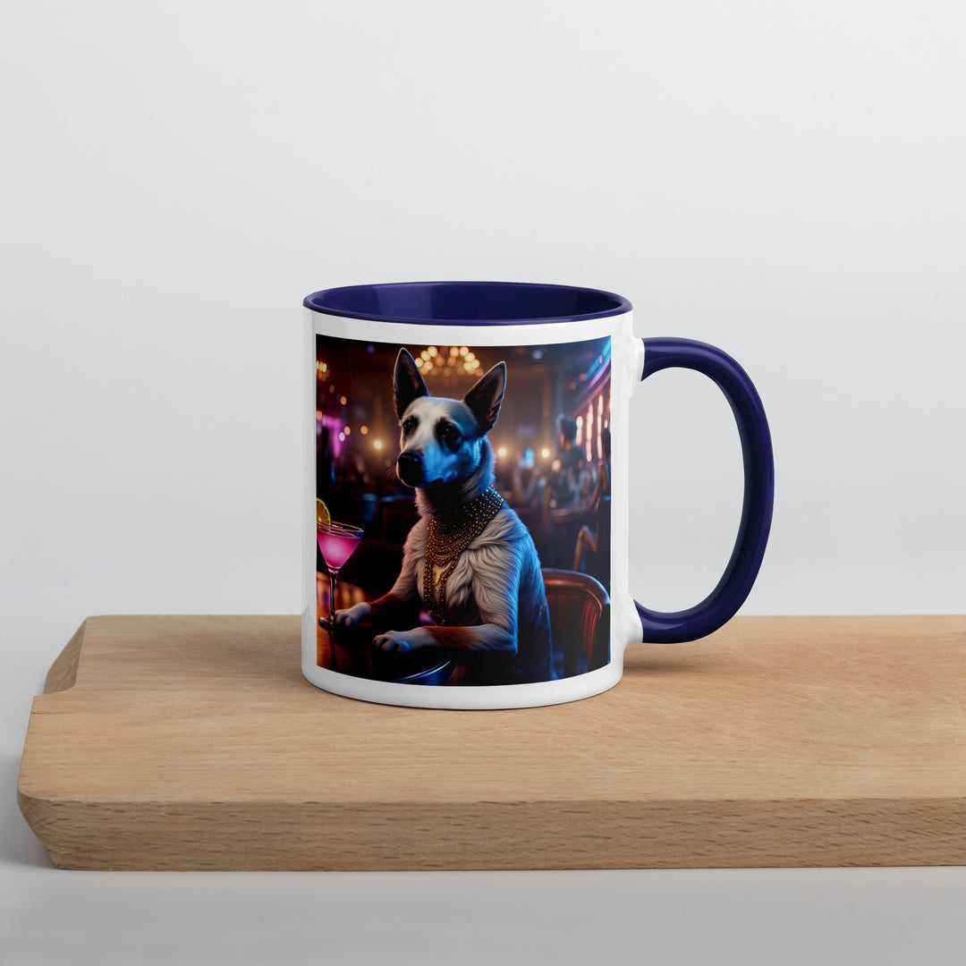 Texas Heeler General- Mug with Color Inside v5