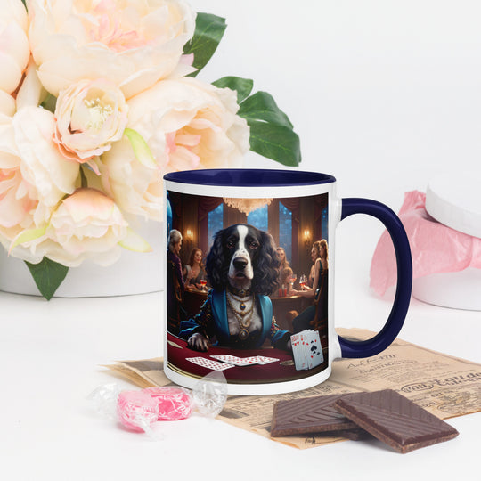 Sprocker Spaniel General- Mug with Color Inside v4