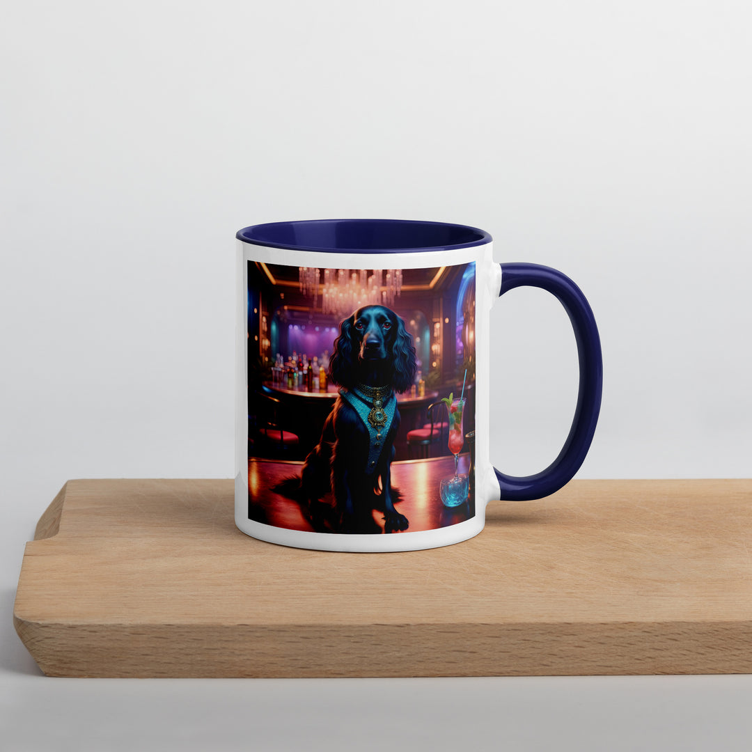 Sprocker Spaniel General- Mug with Color Inside v5