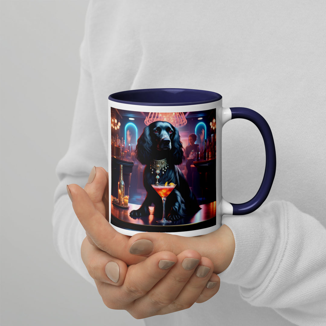 Sprocker Spaniel General- Mug with Color Inside v8