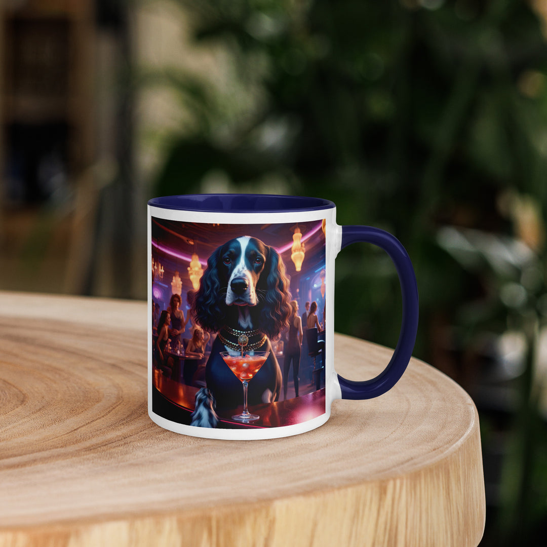 Sprocker Spaniel General- Mug with Color Inside v14