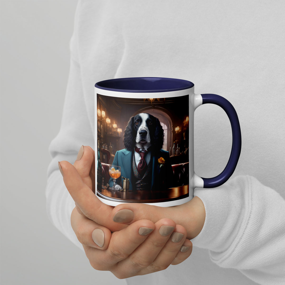 Sprocker Spaniel General- Mug with Color Inside v12