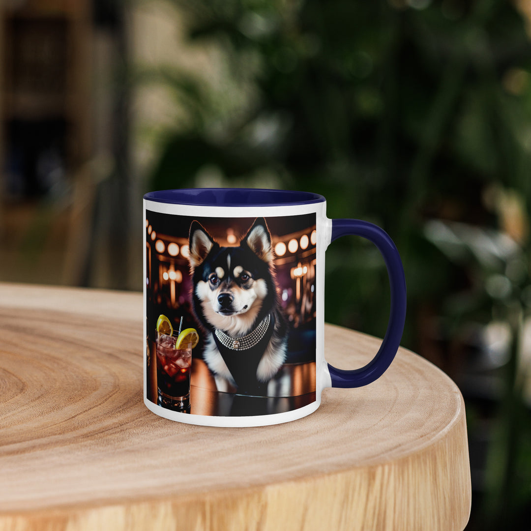 Pomsky General- Mug with Color Inside v3