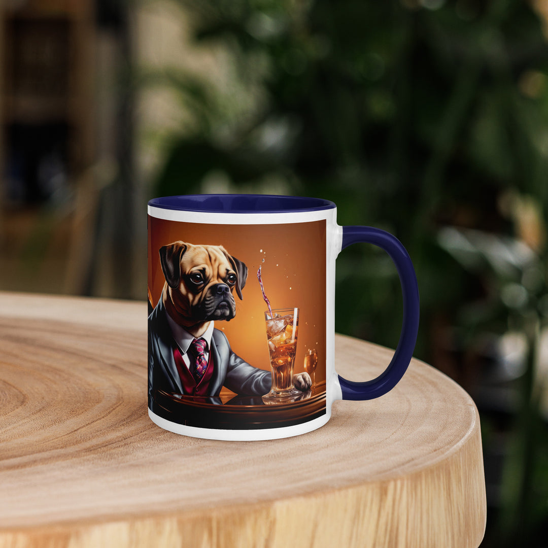 Puggle General- Mug with Color Inside v3