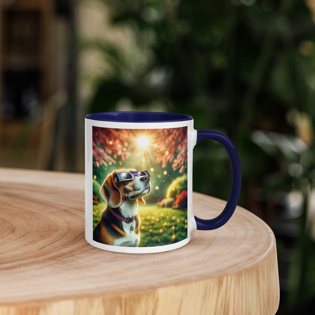 Beagle Eclipse- Mug with Color Inside