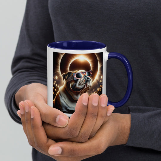 Bulldog Eclipse- Mug with Color Inside