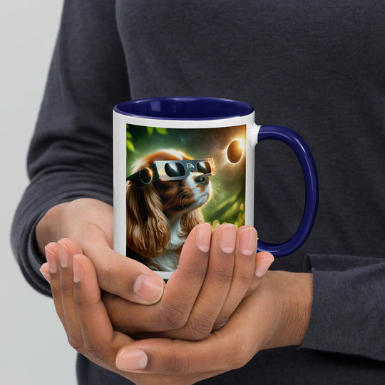 Cavalier King Charles Spaniel Eclipse- Mug with Color Inside