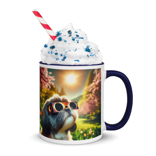 Shih Tzu Eclipse- Mug with Color Inside