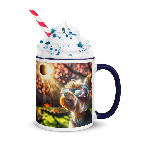 Yorkshire Terrier Eclipse- Mug with Color Inside v2