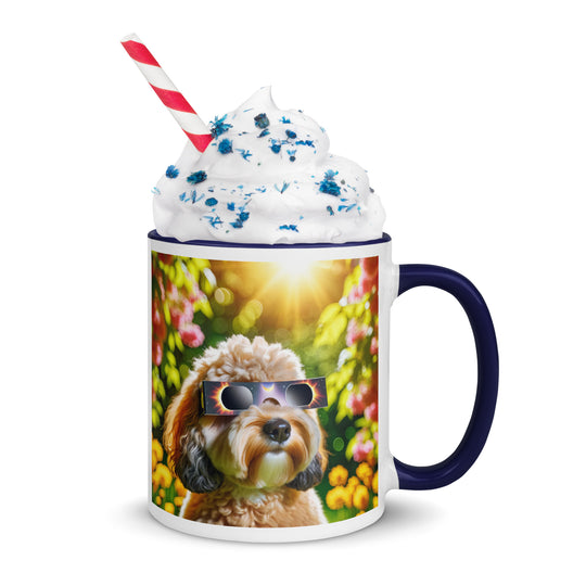 Cockapoo Eclipse- Mug with Color Inside