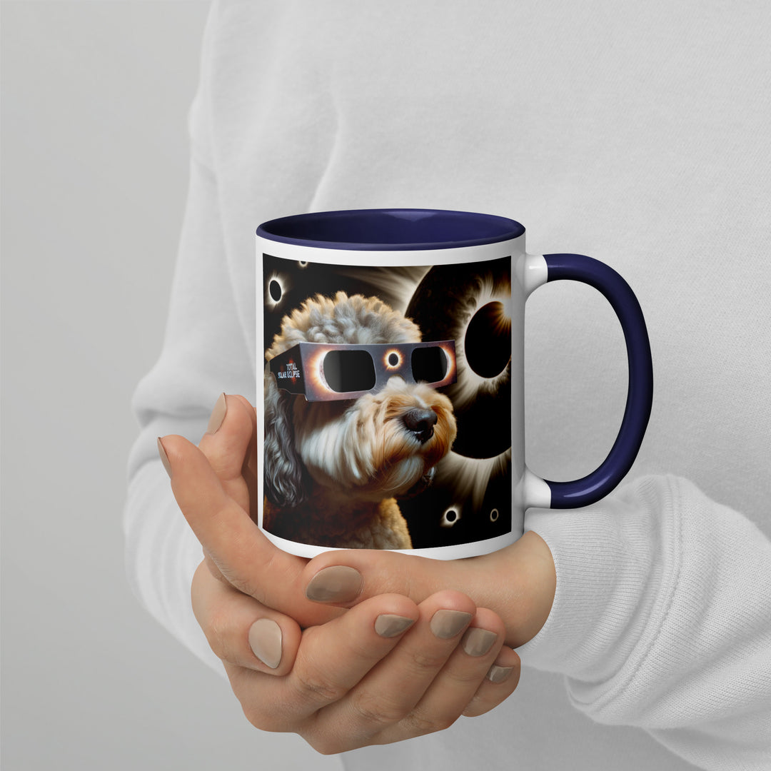 Cockapoo Eclipse- Mug with Color Inside v2