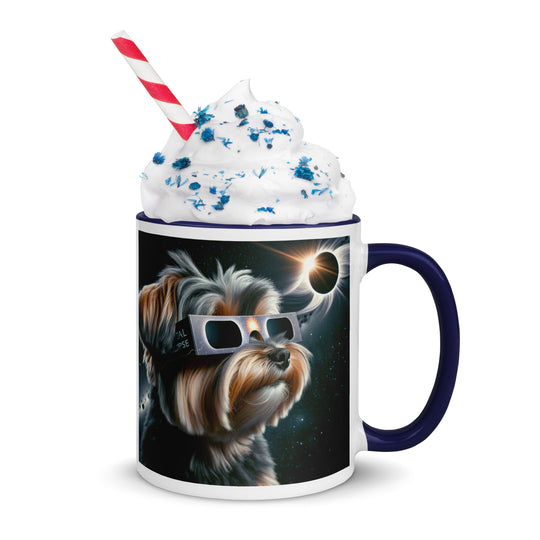 Morkie Eclipse- Mug with Color Inside v2