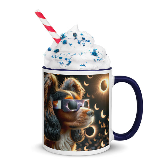 Sprocker Spaniel Eclipse- Mug with Color Inside v2