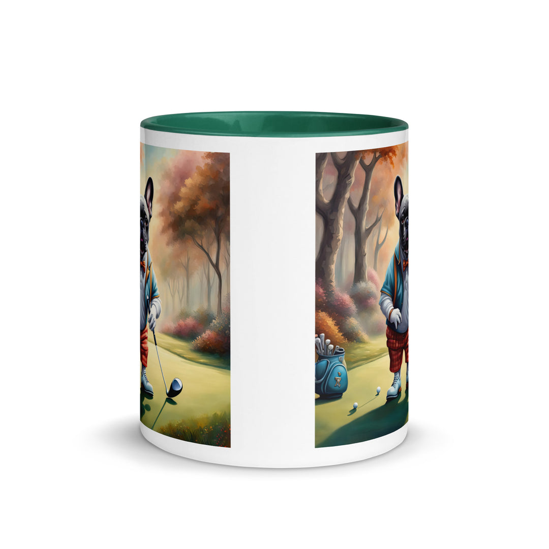 Mug with Color Inside-French Bulldog