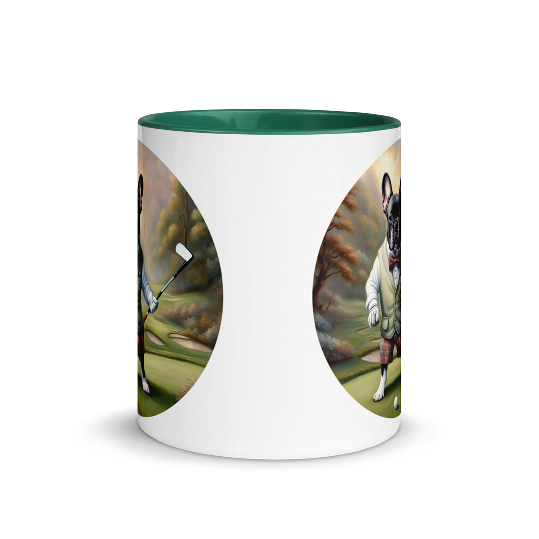 Mug with Color Inside-French Bulldog V3