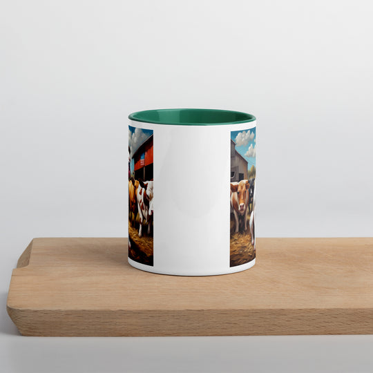 American Bulldog- Mug with Color Inside v2