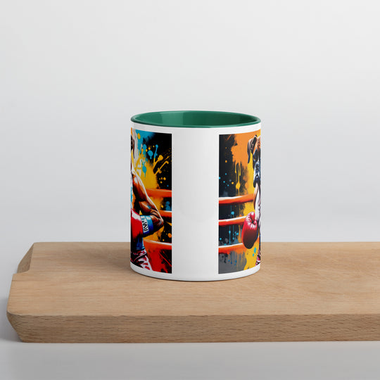 Boxer- Mug with Color Inside v4