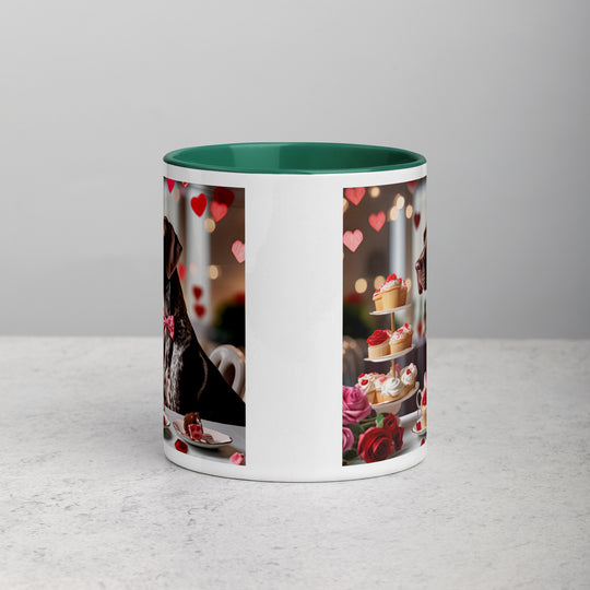 German Shorthaired Pointer Romantic- Mug with Color Inside