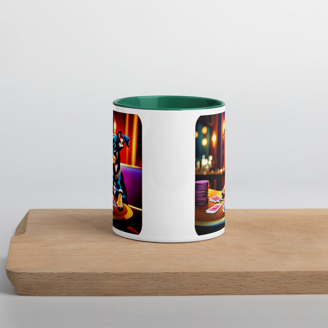 Chiweenie General- Mug with Color Inside v16