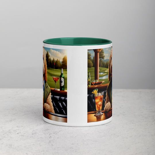 Goldendoodle- Mug with Color Inside v4