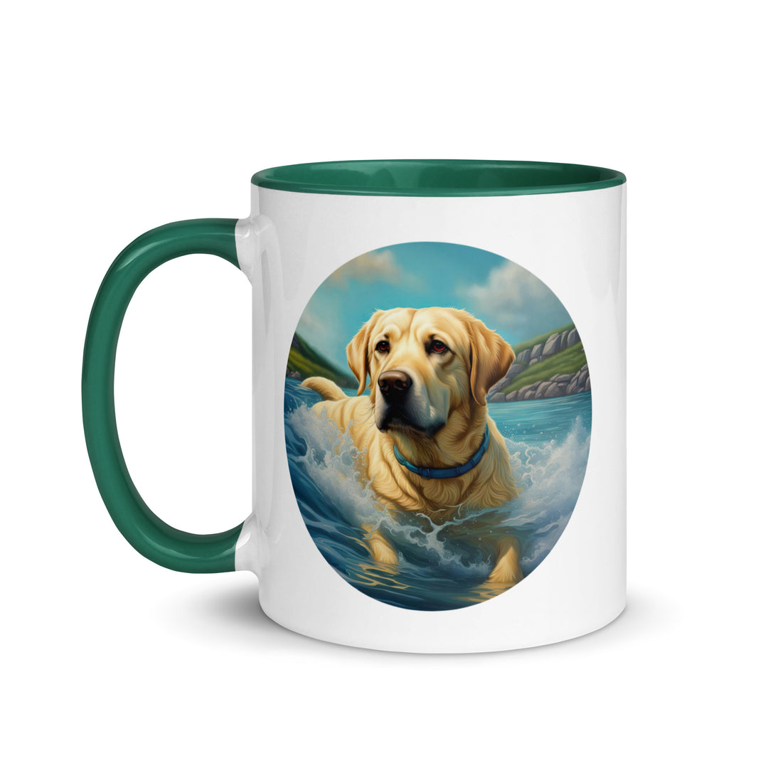 Mug with Color Inside-Labrador Retriever V20