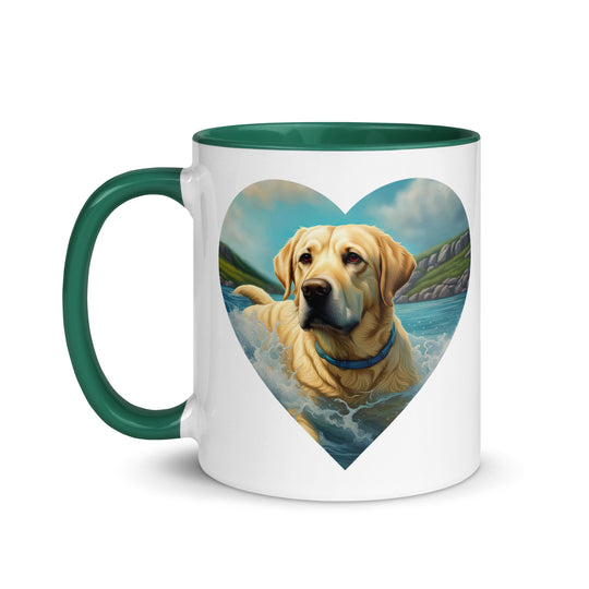 Mug with Color Inside-Labrador Retriever V21