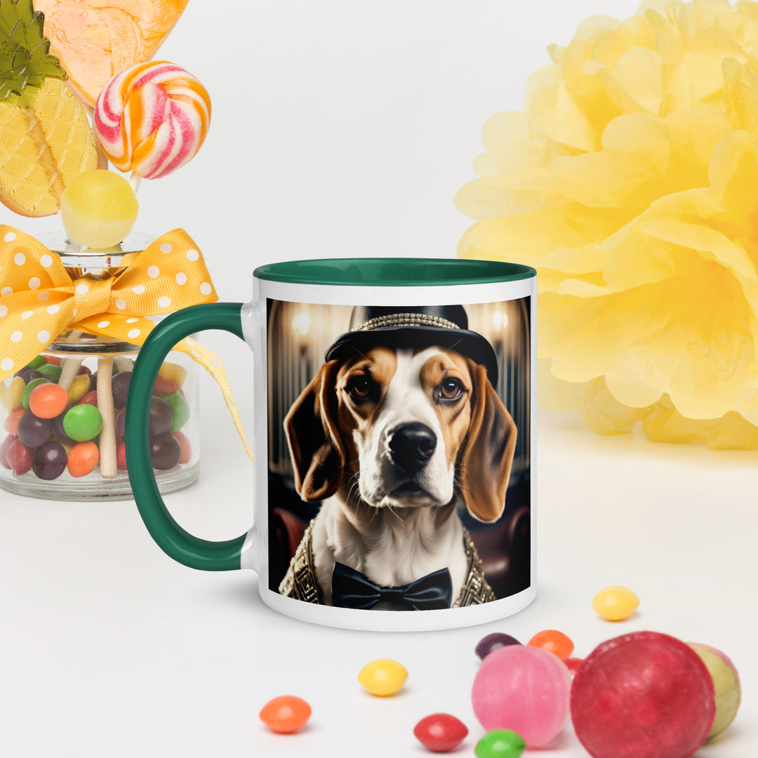 Beagle- Mug with Color Inside v4