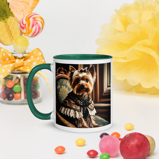 Yorkshire Terrier- Mug with Color Inside