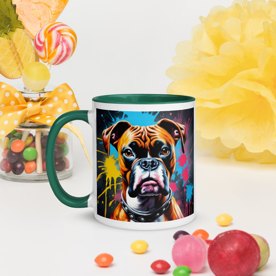 Boxer- Mug with Color Inside