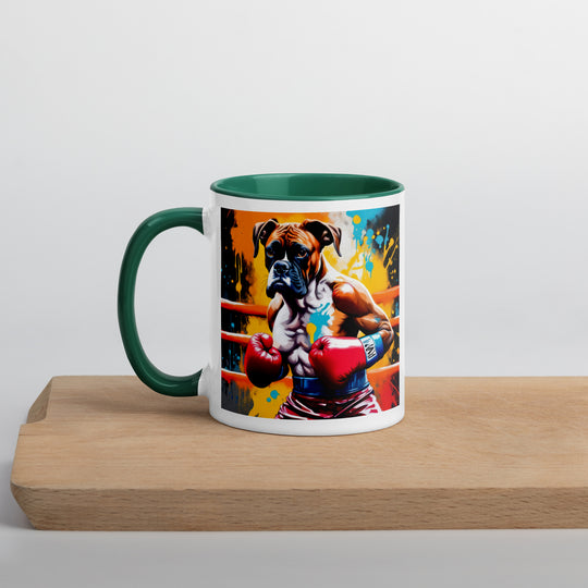 Boxer- Mug with Color Inside v4