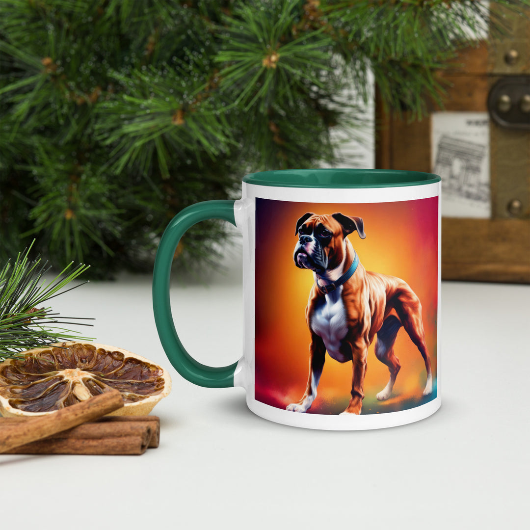 Boxer- Mug with Color Inside v5