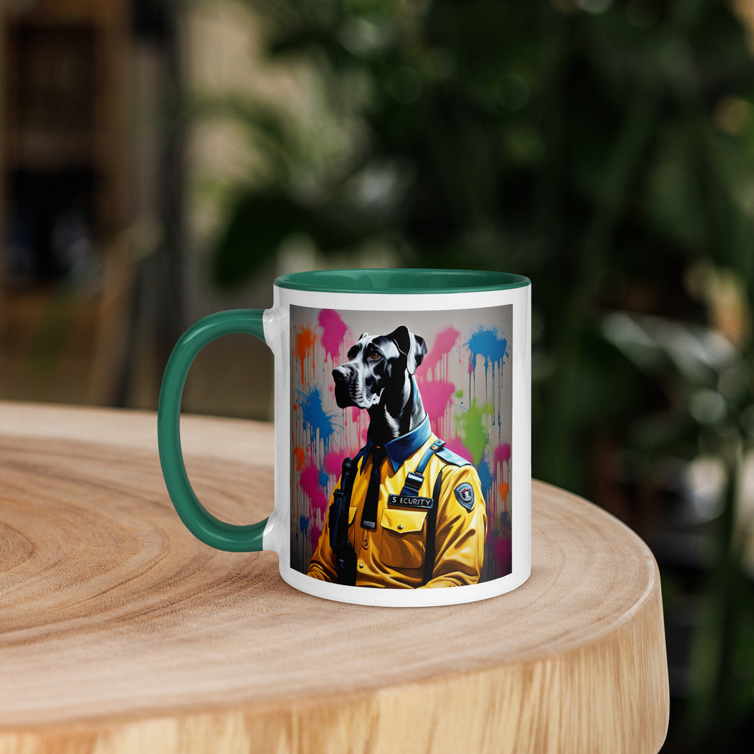 Great Dane- Mug with Color Inside v2