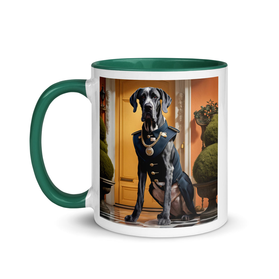 Great Dane- Mug with Color Inside v3