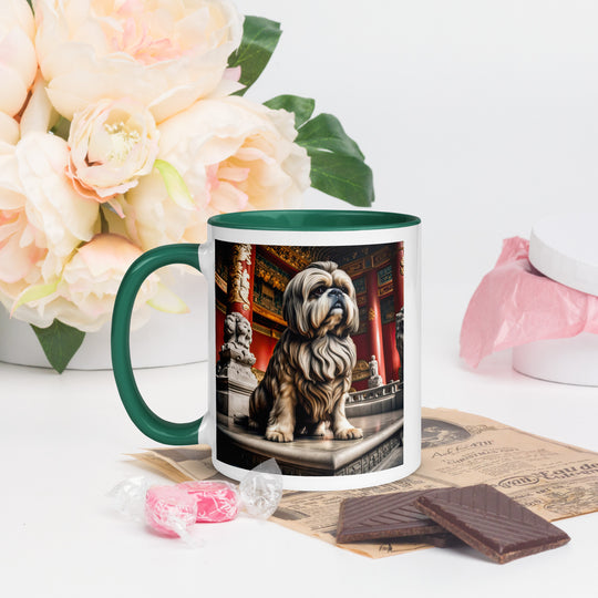 Shih Tzu- Mug with Color Inside v5