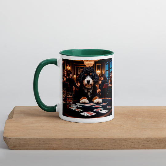 Bernedoodle General- Mug with Color Inside