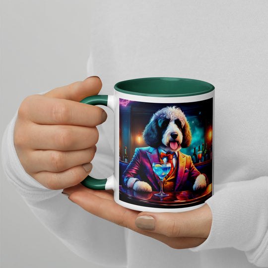 Bernedoodle General- Mug with Color Inside v3