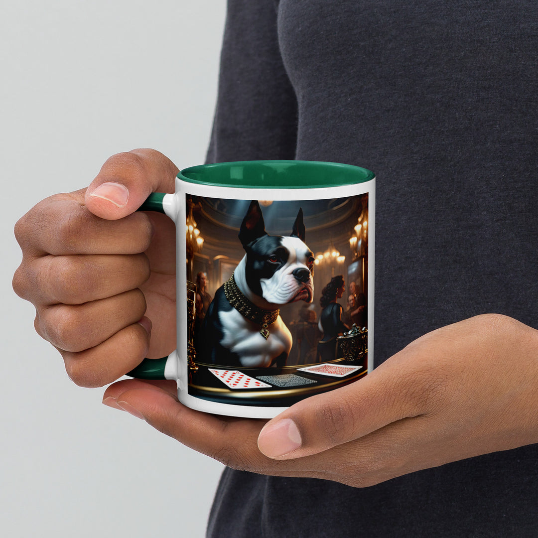 Catahoula Bulldog General- Mug with Color Inside v4