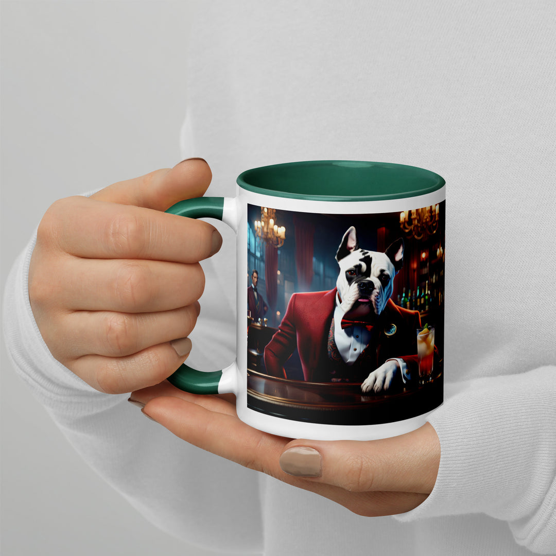 Catahoula Bulldog General- Mug with Color Inside v7