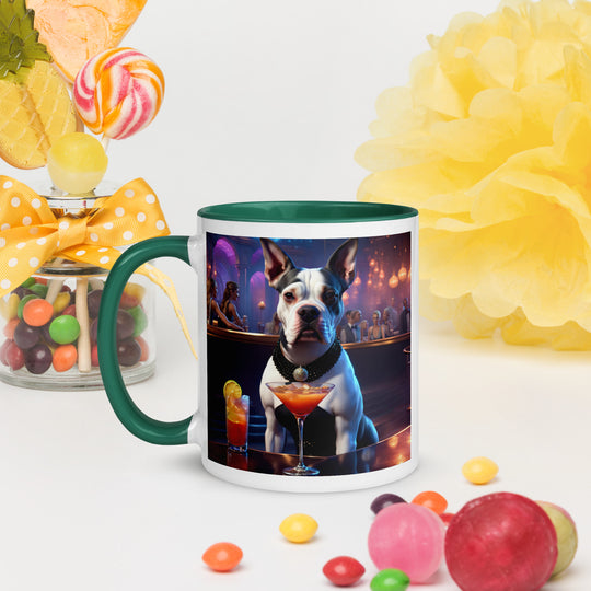 Catahoula Bulldog General- Mug with Color Inside v8