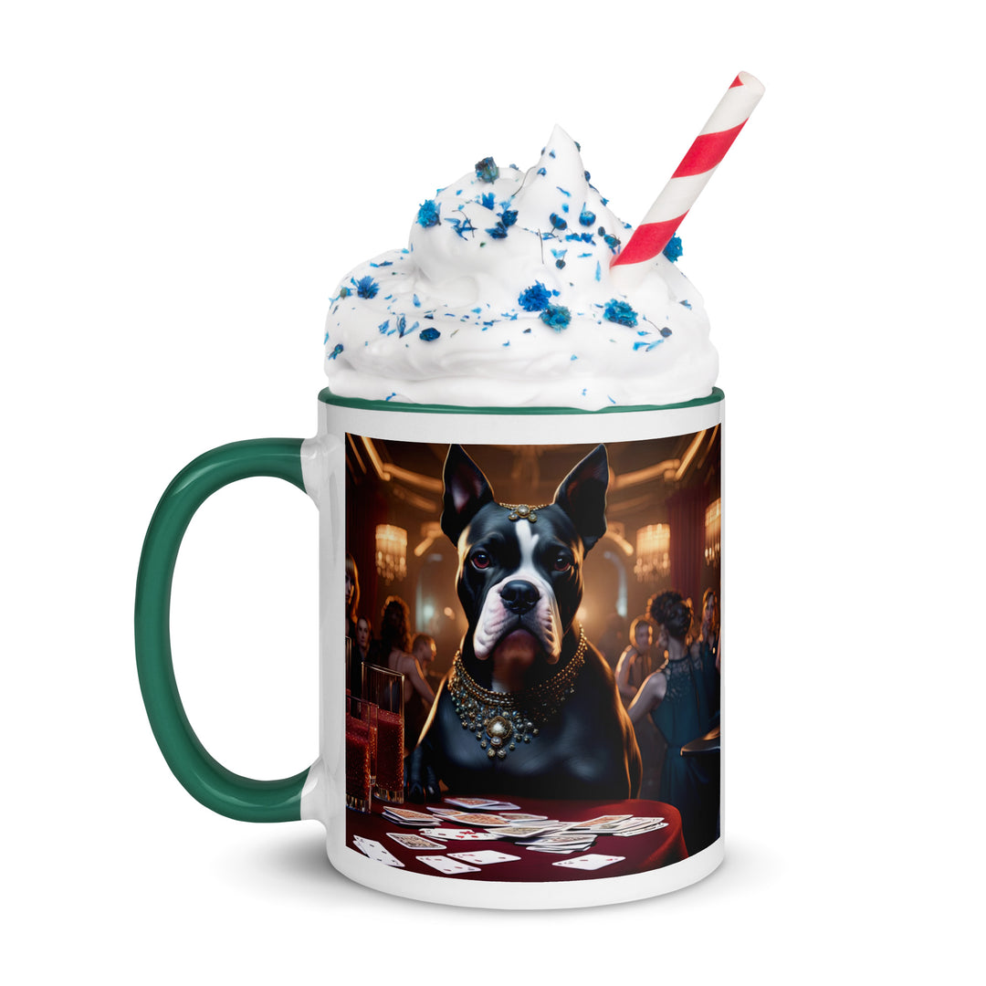 Catahoula Bulldog General- Mug with Color Inside v13