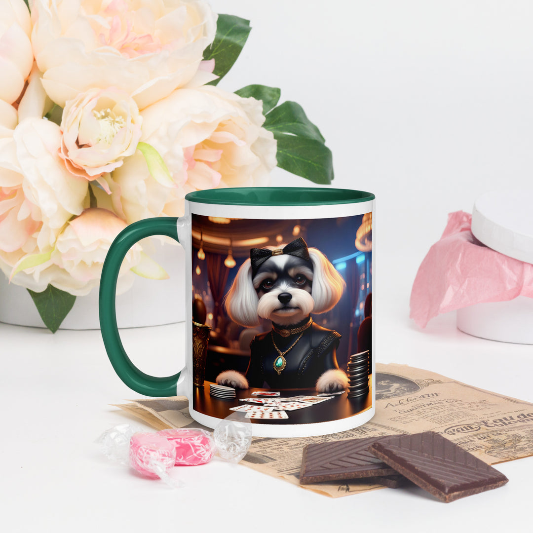 Cavachon- Mug with Color Inside v10