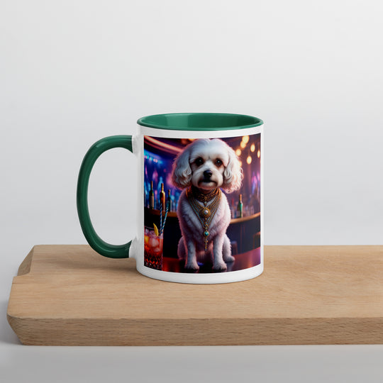 Cavachon- Mug with Color Inside v14